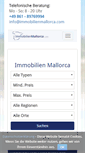 Mobile Screenshot of immobilienmallorca.com